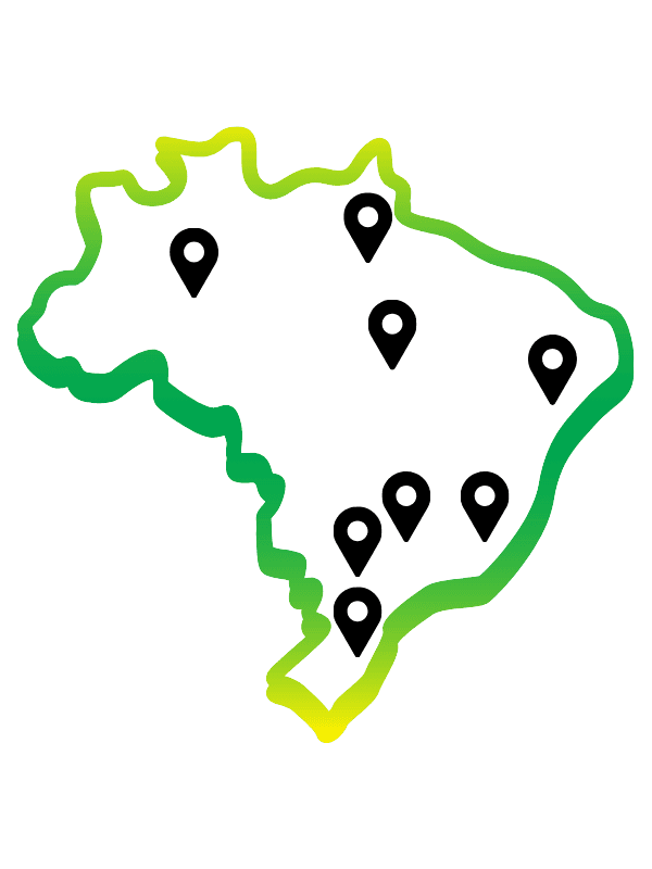 Mapa do Brasil — Plano de Expansão